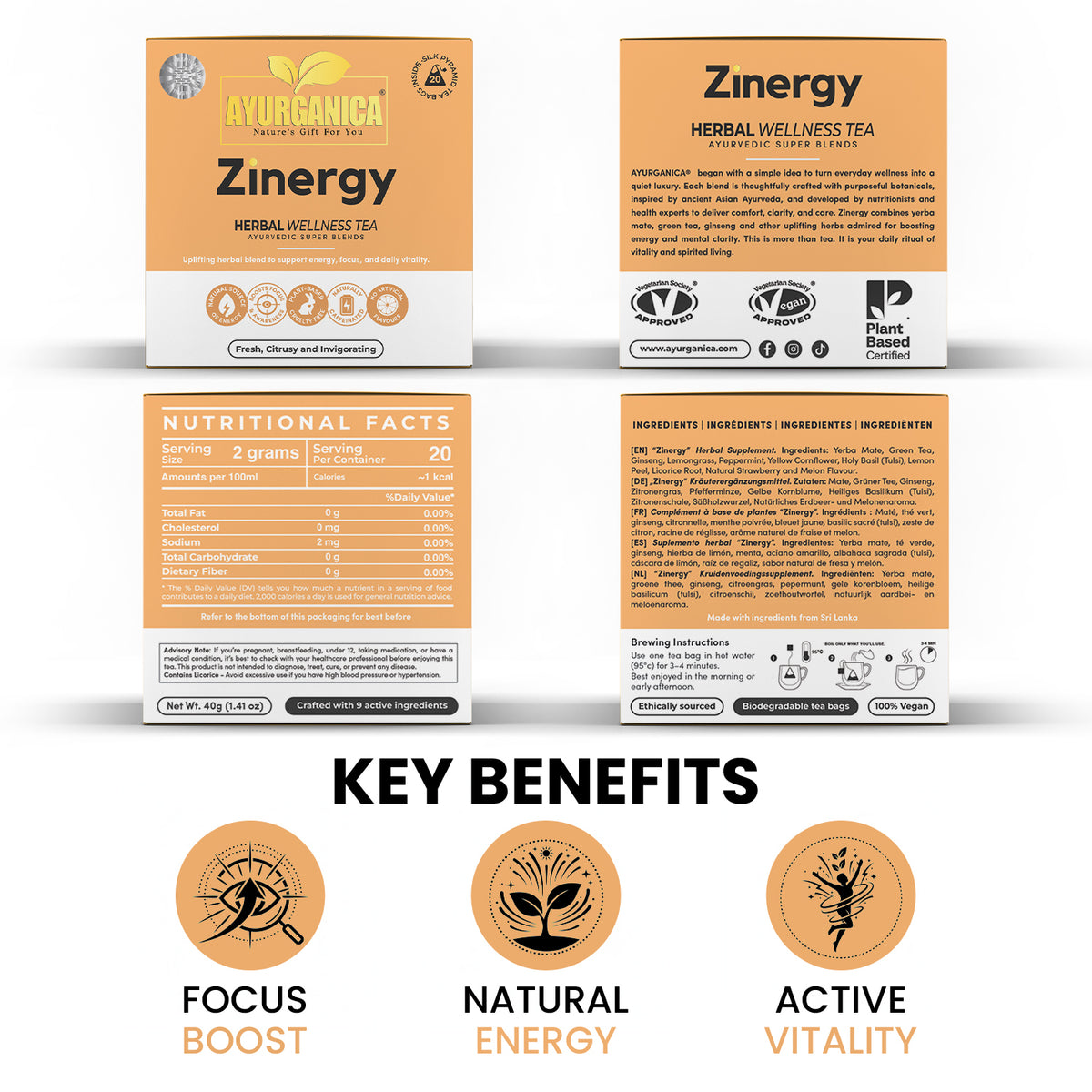 Zinergy Herbal Tea