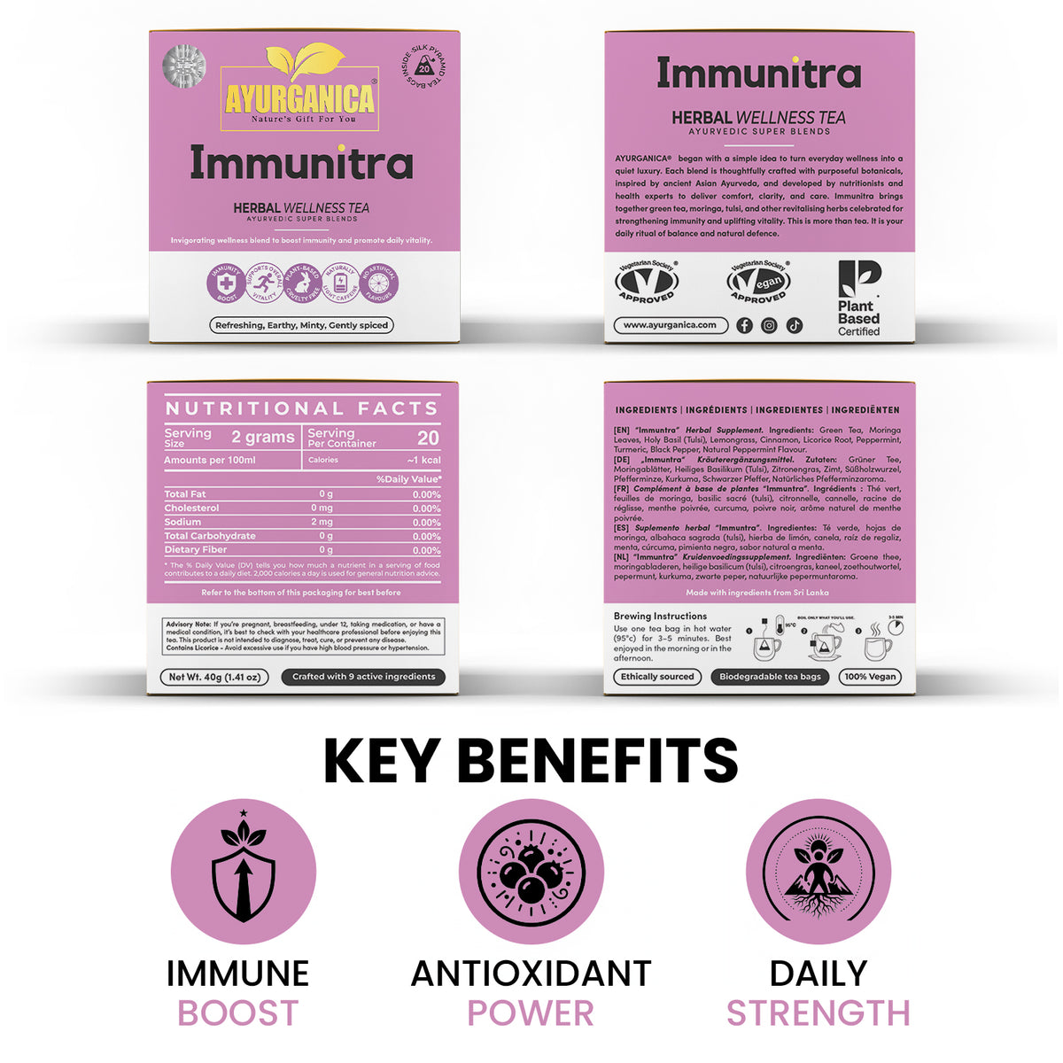 Immunitra Herbal Tea